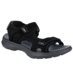 Buty do chodzenia męskie CMP Emby Hiking. Czarne buty zimowe męskie CMP, bez wzorów, z materiału, bez obcasa, bez zapięcia. Za 344.00 zł.