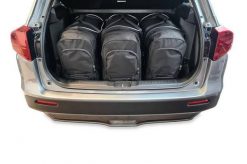 Torby Do Bagażnika Suzuki Vitara 2015-2020 3Szt Kjust. Czarne torby podróżne damskie KJUST, bez wzorów, z kauczuku. Za 1,122.00 zł.