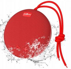 Głośnik Verk Głośnik przenośny mobilny z Bluetooth 5.0 WiseTiger C200 IPX7 czerwony. Czerwone głośniki przenośne Verk. Za 99.95 zł.