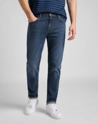 SPODNIE MĘSKIE LEE AUSTIN DARK USED L733SGIS 112140816. Spodnie materiałowe męskie Lee, bez wzorów, z bawełny. Za 229.99 zł.