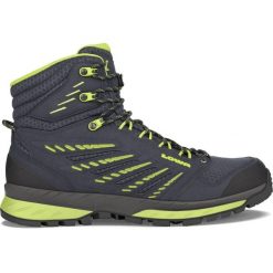 Buty trekkingowe męskie Lowa Trek Evo Gtx Mid. Niebieskie trekkingi męskie Lowa, z materiału, za kostkę, bez zapięcia. Za 789.00 zł.