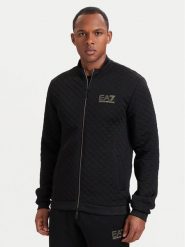 EA7 Emporio Armani Bluza 7M002246 AF26241 UC001 Czarny Regular Fit. Czarne bluzy męskie EA7 Emporio Armani, m, bez wzorów, z syntetyku, bez ramiączek, bez kaptura. Za 694.99 zł.
