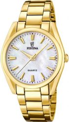 Zegarek Festina Zegarek damski Festina F20640-A złoty. Żółte zegarki damskie Festina, złote. Za 599.00 zł.