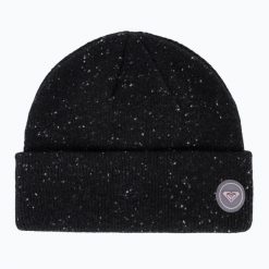 Czapka zimowa damska ROXY Frozenlake Beanie. Czarne czapki damskie Roxy, na zimę, bez wzorów, z dzianiny, sportowe. Za 149.99 zł.