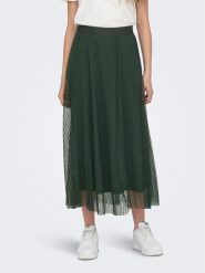 ONLY Spódnica midi 15214303 Zielony Regular Fit. Zielone spódnice damskie ONLY, m, bez wzorów, z syntetyku, midi. Za 119.99 zł.