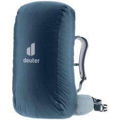 Pokrowiec przeciwdeszczowy na plecak Deuter Rain Cover I - ara. Niebieskie plecaki męskie Deuter, bez wzorów, z materiału. Za 87.99 zł.