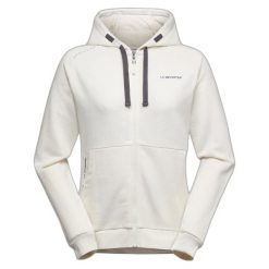 Damska bluza z kapturem full zip La Sportiva Kaos. Czerwone bluzy damskie La Sportiva, l, bez wzorów, bez ramiączek, z kapturem. Za 361.00 zł.