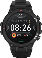 Smartwatch Garett GRS Czarny (5904238484616). Czarne zegarki smartwatch GARETT, bez wzorów. Za 322.99 zł.