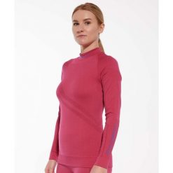 Bluza damska z wełną merino Brubeck THERMO WOOL by Pustelnik. Czerwone bielizna sportowa damska Brubeck, na zimę, bez wzorów, z wełny, sportowe, bez ramiączek, bez kaptura. Za 243.99 zł.