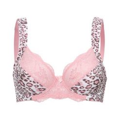 Cellbes Biustonosz z fiszbinami w cętki różowy female ze wzorem/różowy 75B. Czerwone bielizna sportowa damska Cellbes, bez wzorów, z koronki. Za 89.00 zł.