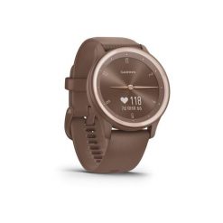 Zegarek sportowy Garmin Vivomove®. Brązowe, analogowe zegarki męskie Garmin, bez wzorów. Za 888.00 zł.