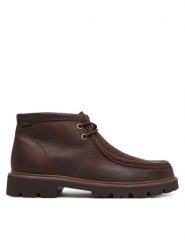 Clarks Trzewiki Cleyhill Top 26329448 Brązowy ciemny. Brązowe botki męskie Clarks, bez wzorów, ze skóry, bez obcasa, bez zapięcia. Za 519.99 zł.