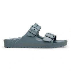 Birkenstock Arizona EVA Basalt Gray Klapki damskie. Szare klapki damskie Birkenstock, na lato, bez wzorów, klasyczne, bez obcasa, bez zapięcia. Za 219.99 zł.