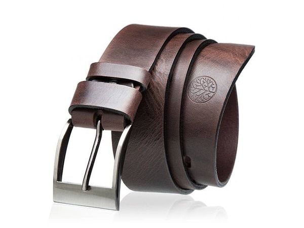 Skórzany pasek BETLEWSKI LIC40-0 brązowy 95. Brązowe paski męskie Betlewski, ze skóry. Za 119.00 zł.