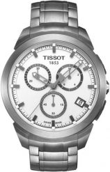 Zegarek Tissot Zegarek Męski Tissot Titanium Chronograph T069.417.44.031.00 (43 mm). Zegarki męskie TISSOT, bez wzorów. Za 2,410.80 zł.