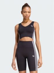 Adidas Biustonosz sportowy Essentials 3 Stripes Seamless Bralette KZ4109 Czarny. Czarne bielizna sportowa damska Adidas, xl, bez wzorów, z syntetyku. Za 179.99 zł.