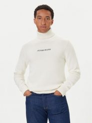 Guess Jeans Golf M5BR58 Z0561 Écru Regular Fit. Swetry męskie Guess Jeans, m, z aplikacjami, z bawełny, bez kołnierzyka, bez ramiączek. Za 389.00 zł.