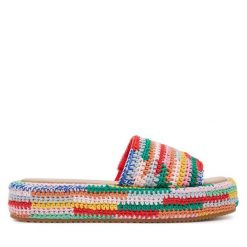 Klapki Aldo. Klapki damskie Aldo, bez wzorów, bez obcasa, bez zapięcia. Za 369.99 zł.
