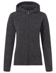 Kurtka damska SE Tikoma Hoody Jacket II. Czarne kurtki sportowe damskie Vaude, na zimę, bez wzorów, z dzianiny, bez ramiączek, bez kaptura, trekkingowe. Za 689.00 zł.