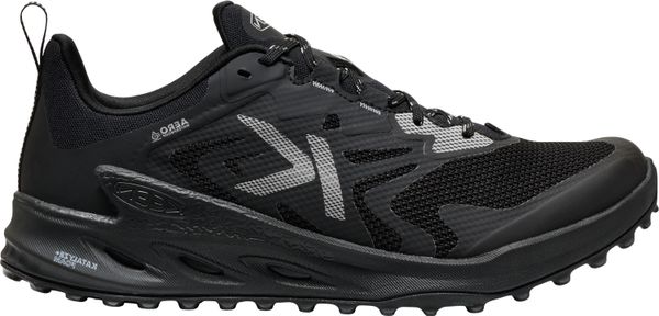 Buty trekkingowe KEEN ZIONIC NXT WP M Triple Noir. Czarne trekkingi męskie Keen, z materiału, bez zapięcia. Za 800.85 zł.