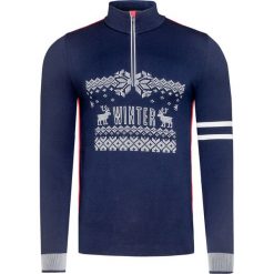 Golf NEWLAND HYDROGEN. Niebieskie swetry męskie Newland, na zimę, m, bez wzorów, z tkaniny, sportowe, bez kołnierzyka, bez ramiączek. W wyprzedaży za 453.00 zł.