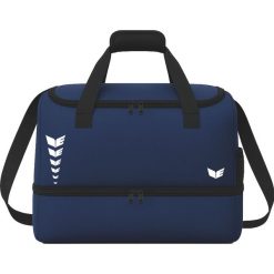 Torba sportowa z dnem do transportu Erima Intro Line. Niebieskie torby sportowe męskie Erima, bez wzorów, z materiału, na ramię, małe. Za 184.00 zł.