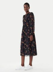 ONLY Sukienka codzienna Eliza 15355021 Czarny Regular Fit. Czarne sukienki damskie ONLY, na co dzień, l, bez wzorów, z syntetyku, bez kołnierzyka, bez ramiączek, proste. Za 179.99 zł.