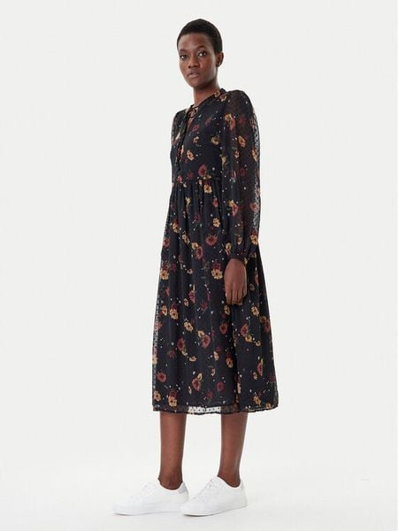 ONLY Sukienka codzienna Eliza 15355021 Czarny Regular Fit. Czarne sukienki damskie ONLY, na co dzień, l, bez wzorów, z syntetyku, bez kołnierzyka, bez ramiączek, proste. Za 149.99 zł.