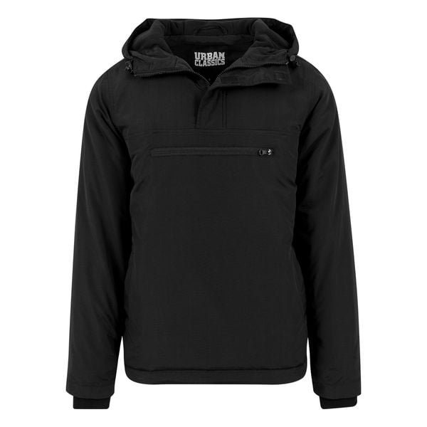 Urban classic ded pull over parka. Czarne parki męskie Urban Classics, na zimę, m, bez wzorów, bez kołnierzyka, bez kaptura. Za 305.50 zł.