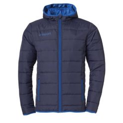 Kurtka puchowa Uhlsport Essential Ultra Lite Down. Niebieskie kurtki męskie Uhlsport, xl, bez wzorów, z puchu, sportowe, bez kaptura. W wyprzedaży za 244.00 zł.