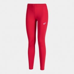 Legginsy do biegania damskie Joma Record III. Czerwone legginsy damskie Joma, bez wzorów, z elastanu. Za 271.00 zł.