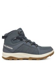Salomon Trekkingi Outchill Thinsulate™ Climasalomon™ Waterproof L47853900 Szary. Szare botki męskie Salomon, bez wzorów, z nubiku, bez obcasa, bez zapięcia. Za 599.99 zł.