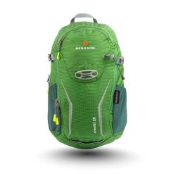 Plecak turystyczny BERGSON ARENDAL 25 L. Zielone plecaki męskie Bergson, bez wzorów, z materiału, sportowe. Za 244.00 zł.