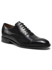 JOOP! Półbuty Lusso 4140005203 Czarny. Czarne półbuty męskie JOOP!, bez wzorów, ze skóry, bez obcasa, bez zapięcia. Za 919.99 zł.