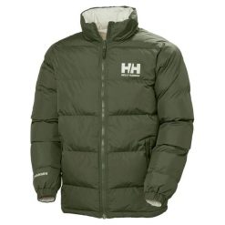 Kurtka odwracalna Helly Hansen Urban. Brązowe kurtki męskie Helly Hansen, m, bez wzorów, z puchu, bez kaptura. W wyprzedaży za 750.50 zł.