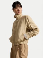 Polo Ralph Lauren Kurtka przejściowa 211938915008 Beżowy jasny Relaxed Fit. Brązowe kurtki damskie Polo Ralph Lauren, m, bez wzorów, ze lnu, bez kaptura. Za 1,299.00 zł.