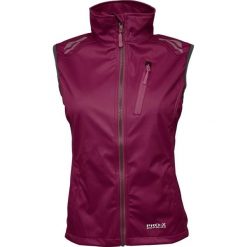 Kurtka przeciwwiatrowa bez rękawów damska Pro-X Elements Hanna. Czerwone kurtki sportowe damskie PRO-X ELEMENTS, bez wzorów, z softshellu, bez ramiączek, bez kaptura, trekkingowe. Za 379.00 zł.