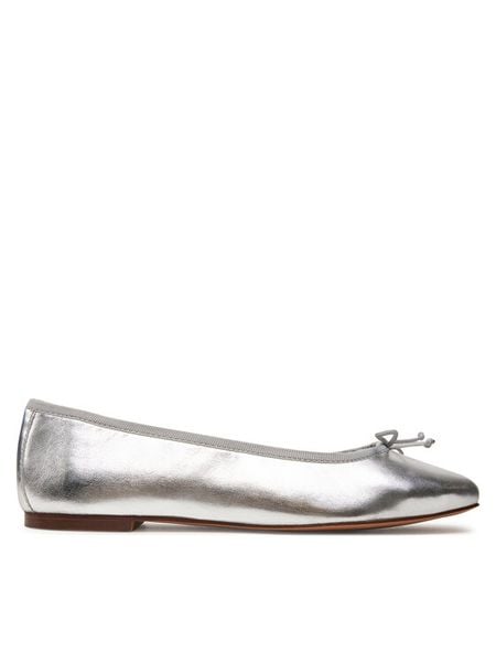 Geox Baleriny D Marsilea D45W6A 0Y211 C1007 Srebrny. Szare balerinki damskie Geox, bez wzorów, ze skóry, bez obcasa, bez zapięcia. Za 339.99 zł.