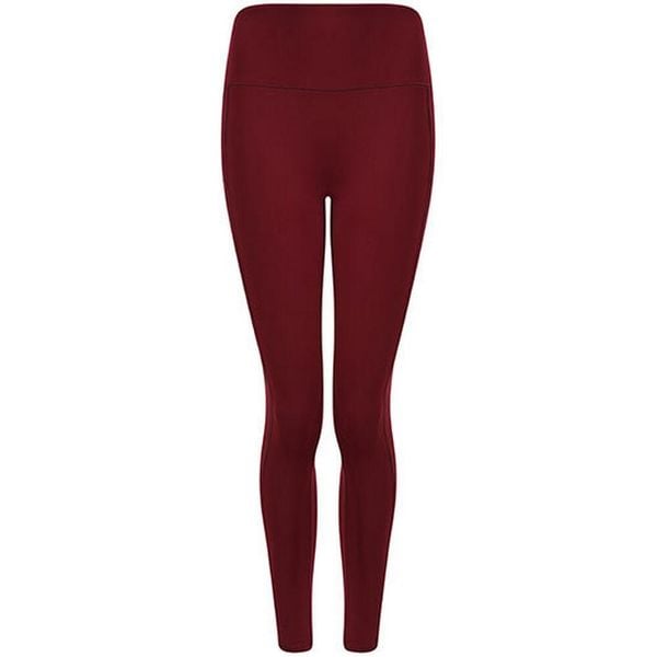 Legginsy Damskie Z Wysokimi Stanami Core. Brązowe legginsy damskie TOMBO, bez wzorów. Za 152.99 zł.