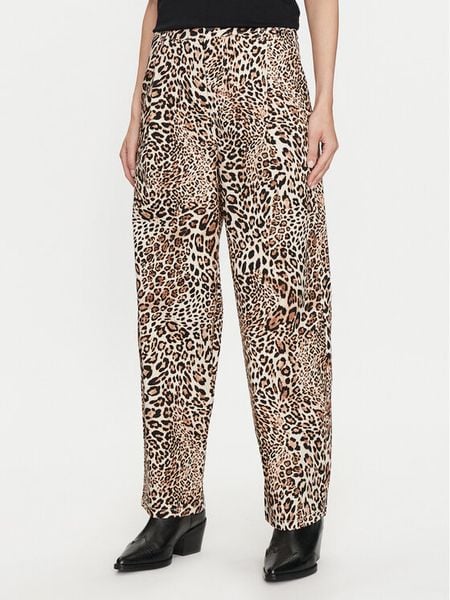 Dixie Spodnie materiałowe P698J172 Brązowy Regular Fit. Brązowe spodnie materiałowe damskie Dixie, bez wzorów, z bawełny. Za 249.99 zł.