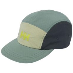 Czapka 5-panelowa Helly Hansen Cascade Shield. Zielone czapki damskie Helly Hansen, bez wzorów, z elastanu. Za 253.75 zł.