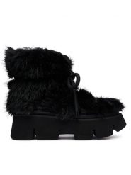 United Nude Śniegowce Stomper Fur Boot 1104801120 Czarny. Czarne śniegowce damskie United Nude, z futra, bez zapięcia. Za 1,339.00 zł.