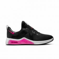 Obuwie Sportowe Damskie Nike Air Max Bella TR 5 Czarny. Czarne obuwie sportowe damskie Nike, bez wzorów, z materiału, bez zapięcia, do biegania, nike air max. Za 488.00 zł.