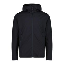 Ultralekka Kurtka z Kapturem CMP Ultralight. Czarne kurtki męskie CMP, m, bez wzorów, z materiału, z kapturem. Za 342.50 zł.