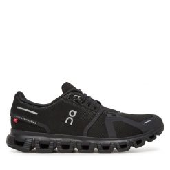 Buty do biegania On. Czarne obuwie sportowe damskie On, bez wzorów, bez zapięcia, do biegania. Za 599.99 zł.