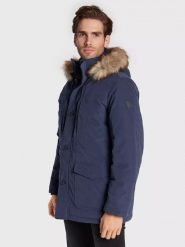 WRANGLER PARKA JACKET MĘSKA KURTKA ZIMOWA NAVY W4E6X7114 112320173. Niebieskie kurtki męskie Wrangler, na zimę, m, bez wzorów, z jeansu, klasyczne, bez kołnierzyka, bez kaptura. W wyprzedaży za 279.99 zł.