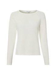 Marie Lund Sweter z dzianiny Kobiety Bawełna biały, XL. Białe swetry nierozpinane damskie Marie Lund, xl, bez wzorów, z bawełny, klasyczne, bez kołnierzyka, bez ramiączek. Za 179.95 zł.