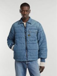 G-Star Raw Kurtka jeansowa D25201-D777 Niebieski Regular Fit. Niebieskie kurtki męskie G-Star Raw, l, bez wzorów, z bawełny, retro, bez kaptura. W wyprzedaży za 499.99 zł.