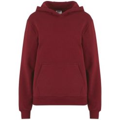 Bluza damska z kapturem Urban Classics Organic Loose Brushed. Brązowe bluzy damskie Urban Classics, bez wzorów, bez ramiączek, z kapturem. Za 214.00 zł.