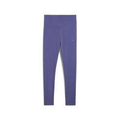 Damskie legginsy HER z wysokim stanem PUMA Blue Crystal. Niebieskie legginsy damskie Puma, bez wzorów. W wyprzedaży za 99.00 zł.